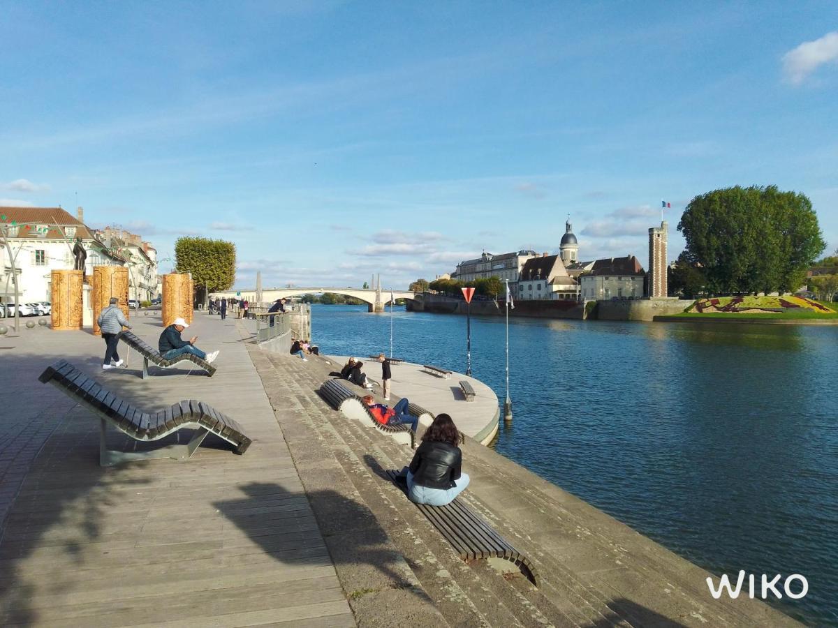 F2 30M2 - Vue Exceptionnelle Sur La Vieille Ville Chalon-sur-Saone Exterior photo